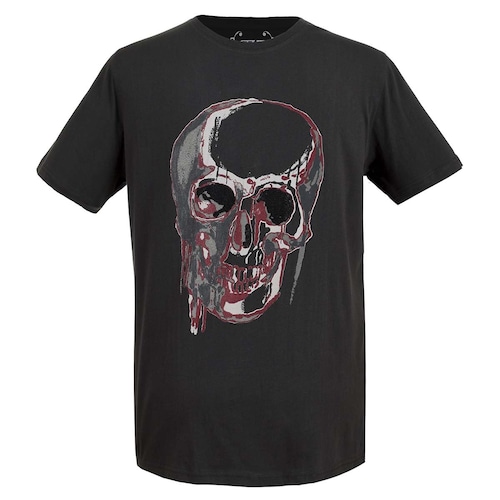 Playera Talla Plus Manga Corta con Estampado Fukka para Caballero