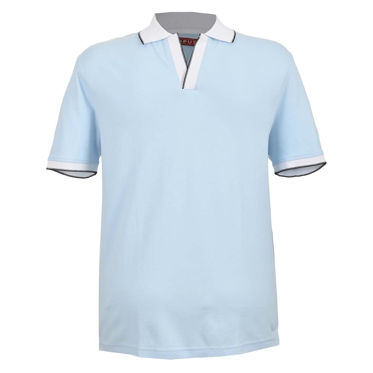 Playera Polo Lisa de Manga Corta para Caballero J. Opus