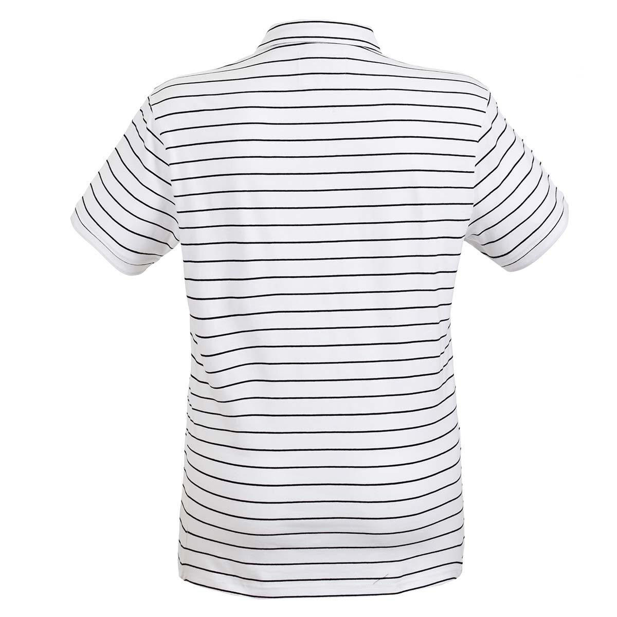 Playera Polo a Rayas Manga Corta para Caballero Fukka