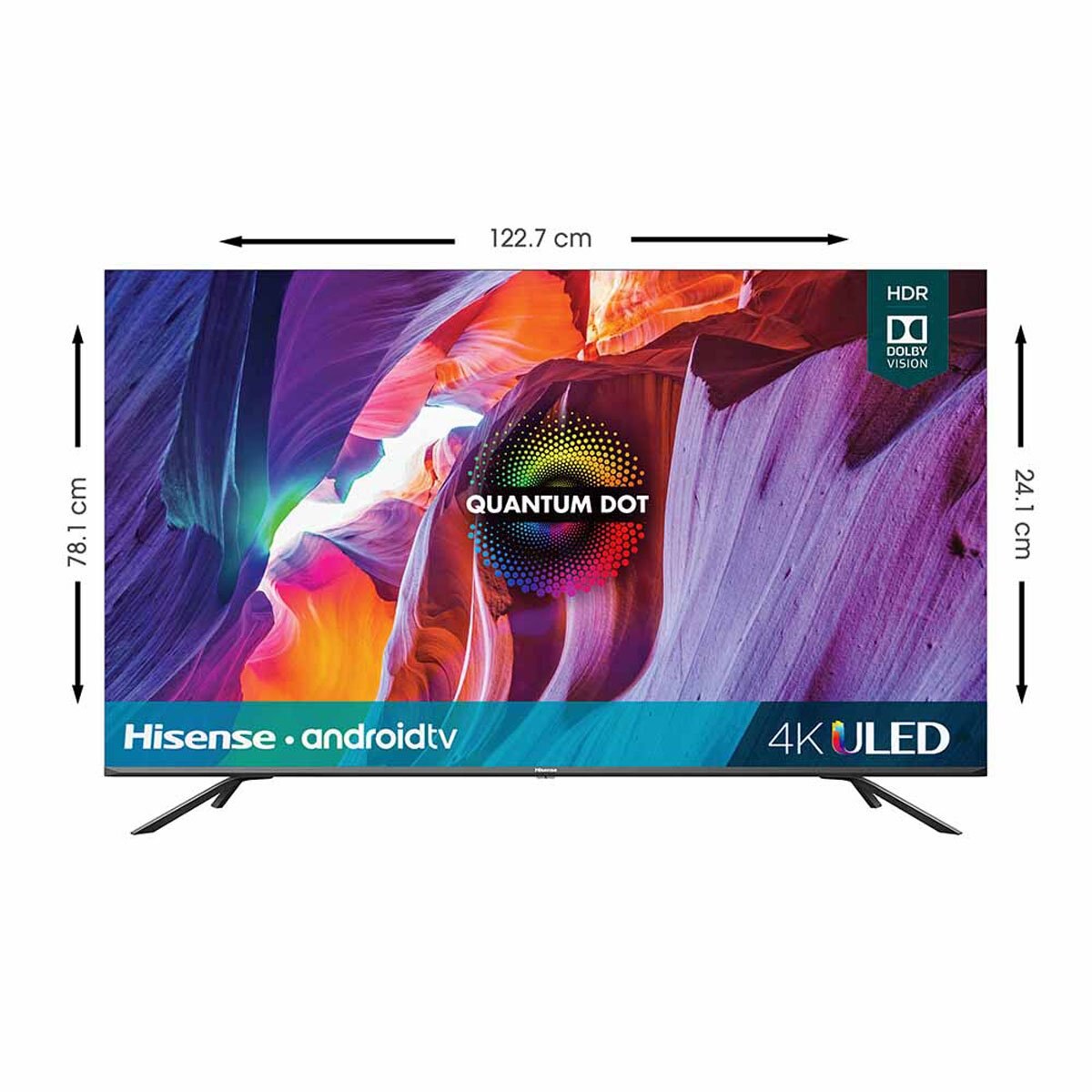 Pantalla 55" Uled Quantum Dot 55H8G Hisense