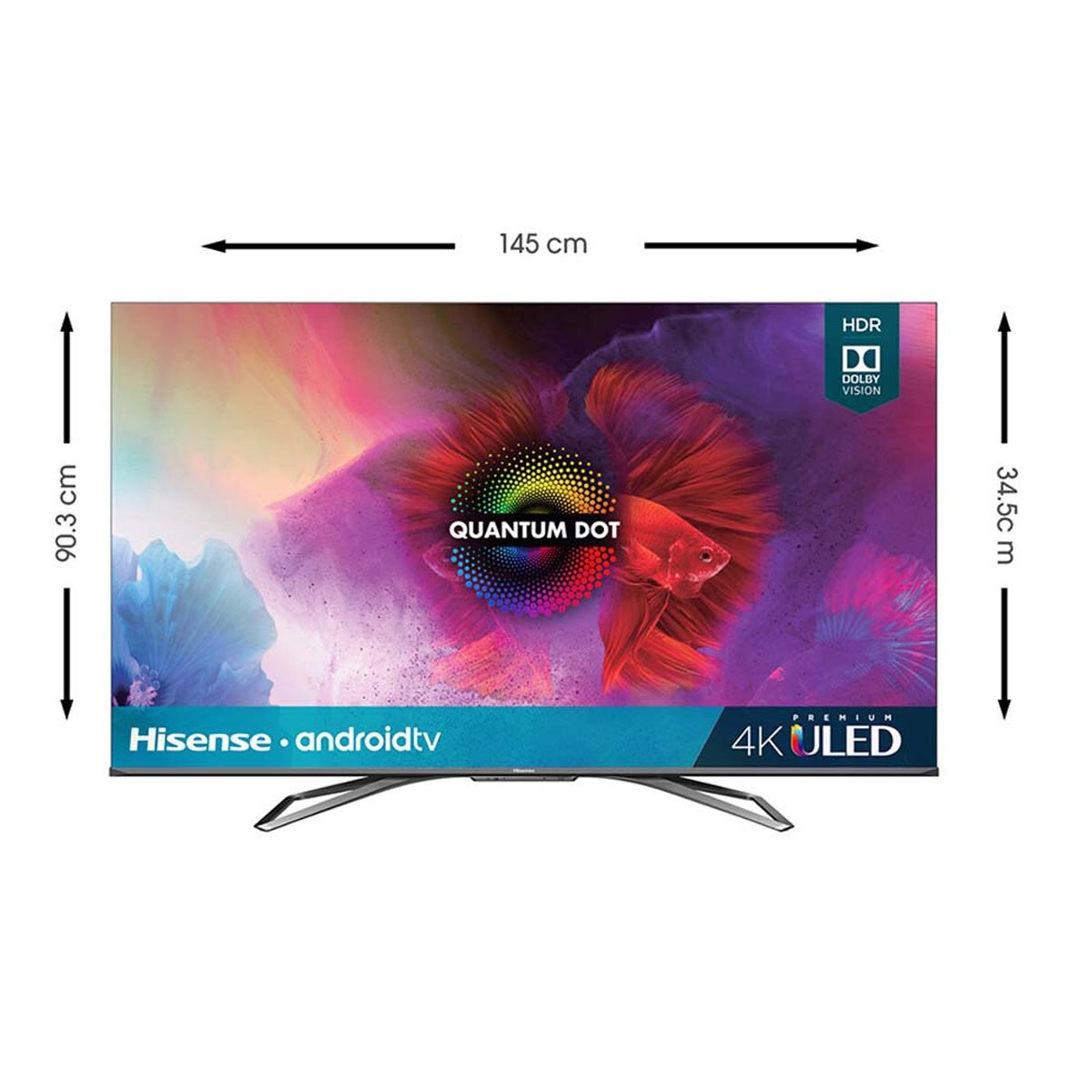 Pantalla 55" Uled Quantum Dot 55H9G Hisense