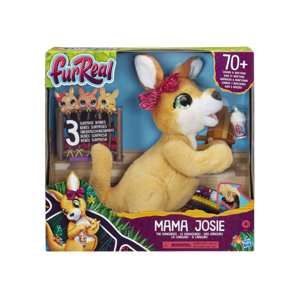 Furreal Mamá Josie: la Canguro Hasbro