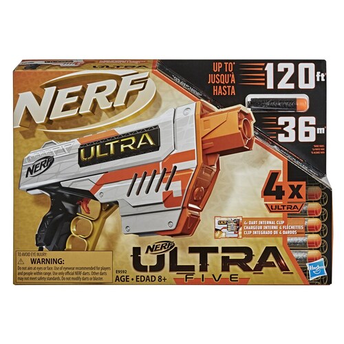 Lanzador Nerf Ultra Five Hasbro
