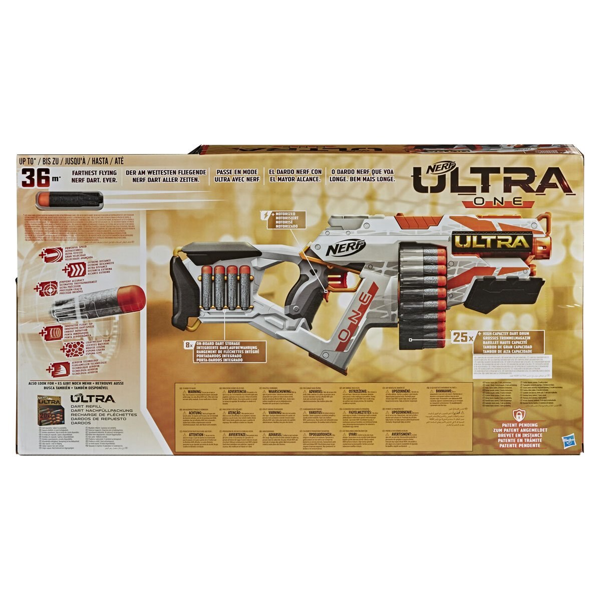 Lanzador nerf hasbro online ultra one