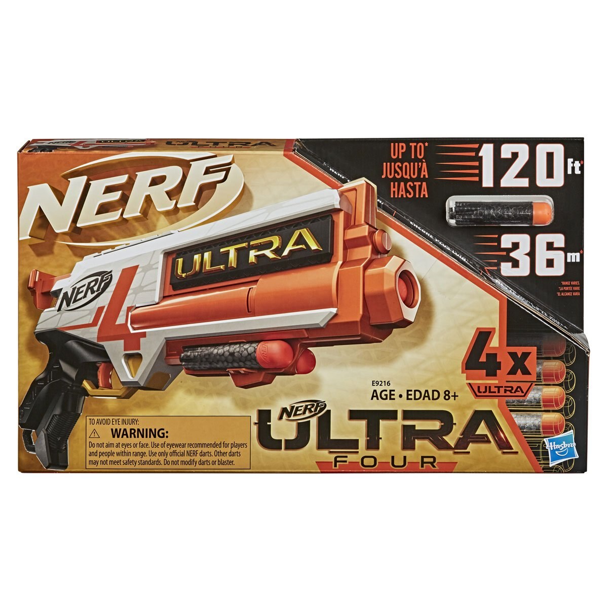 Lanzador Nerf Ultra Four Hasbro