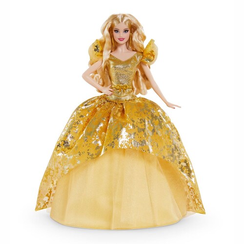 Barbie Signature Muñeca Holiday Doll Blonde Mattel