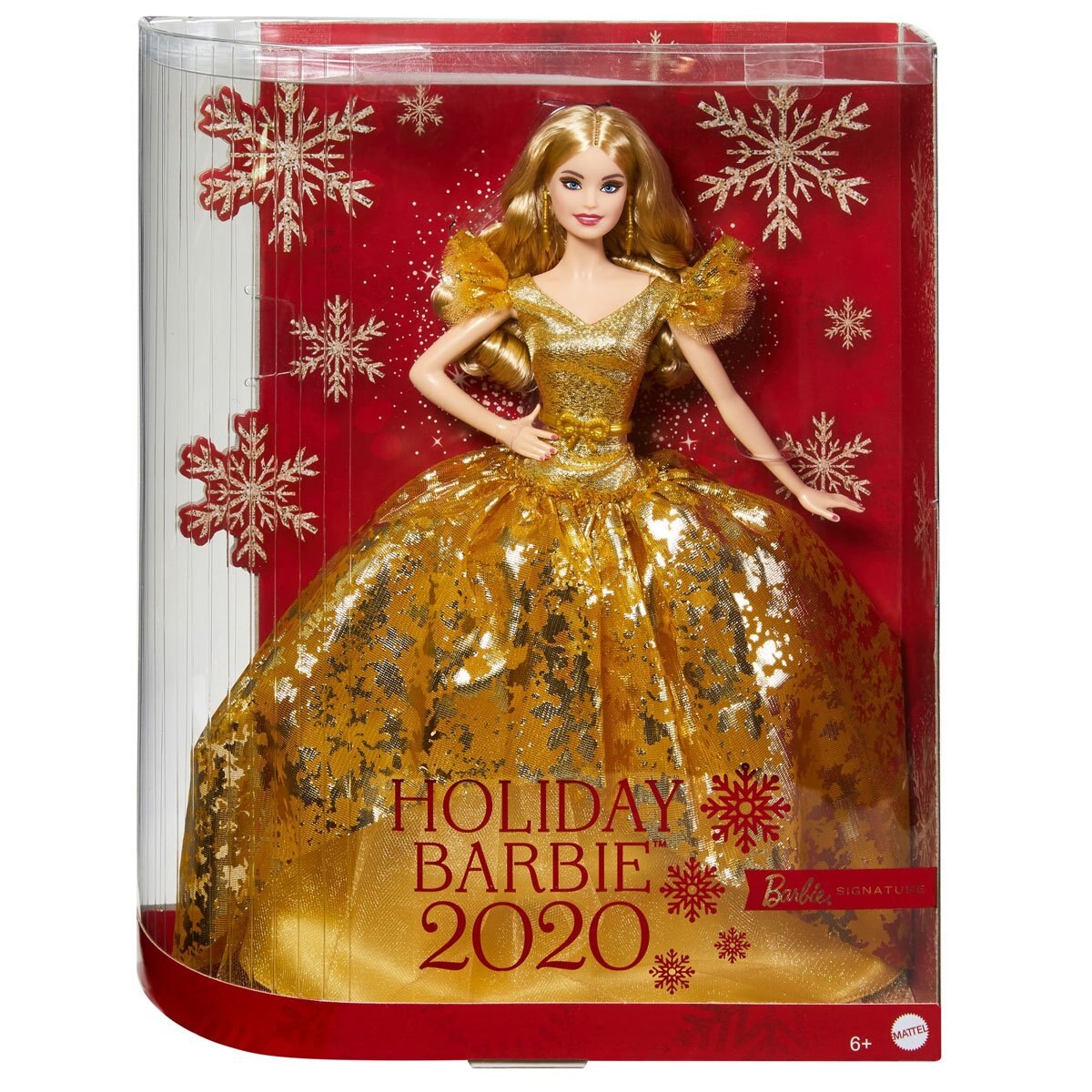 Barbie Signature Muñeca Holiday Doll Blonde Mattel