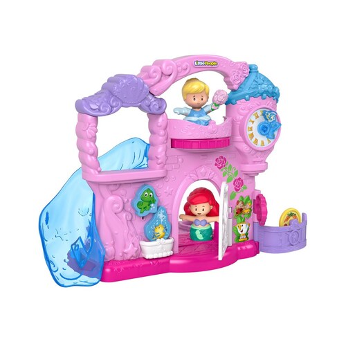 Juguete para Bebés Castillo Mágico de Ariel Y Cenicienta Disney Princess Mattel