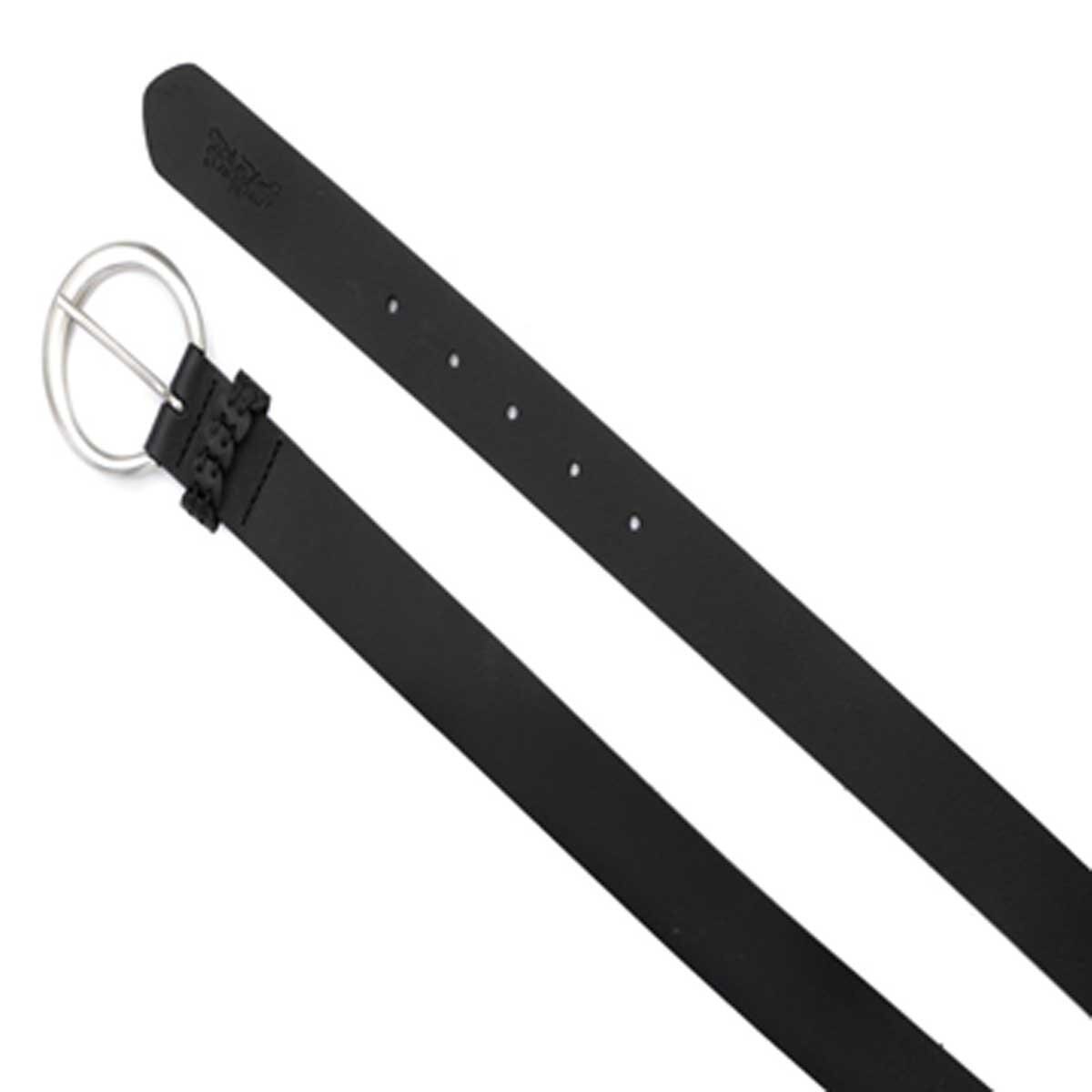 Cinturón Negro Hebilla Metálica Levis para Dama