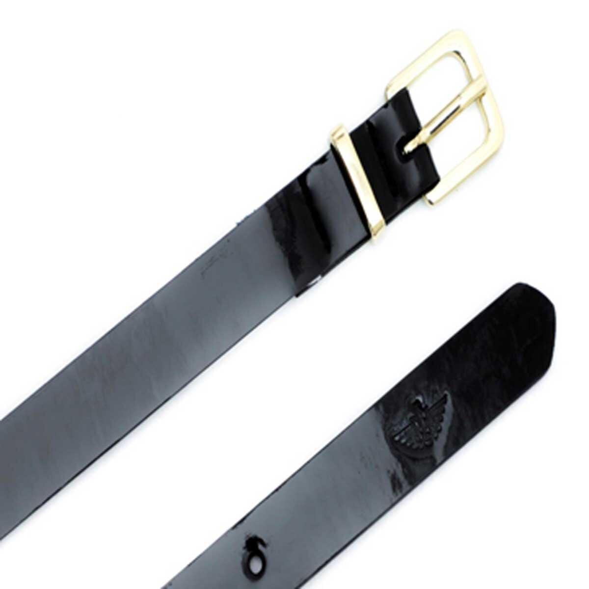 Cinturón Negro de Cuero una Vista Dockers para Dama