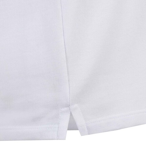 Playera Polo Blanca Combinada en Hombros Manga Corta para Niño Royal Polo Club