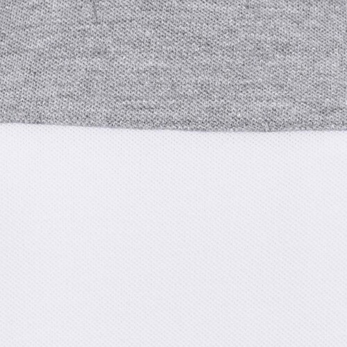 Playera Polo Blanca Combinada en Hombros Manga Corta para Niño Royal Polo Club