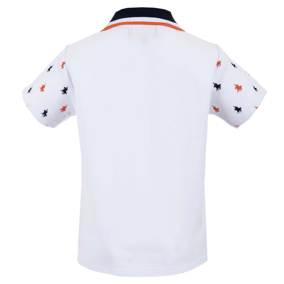 Playera polo blanca discount niño