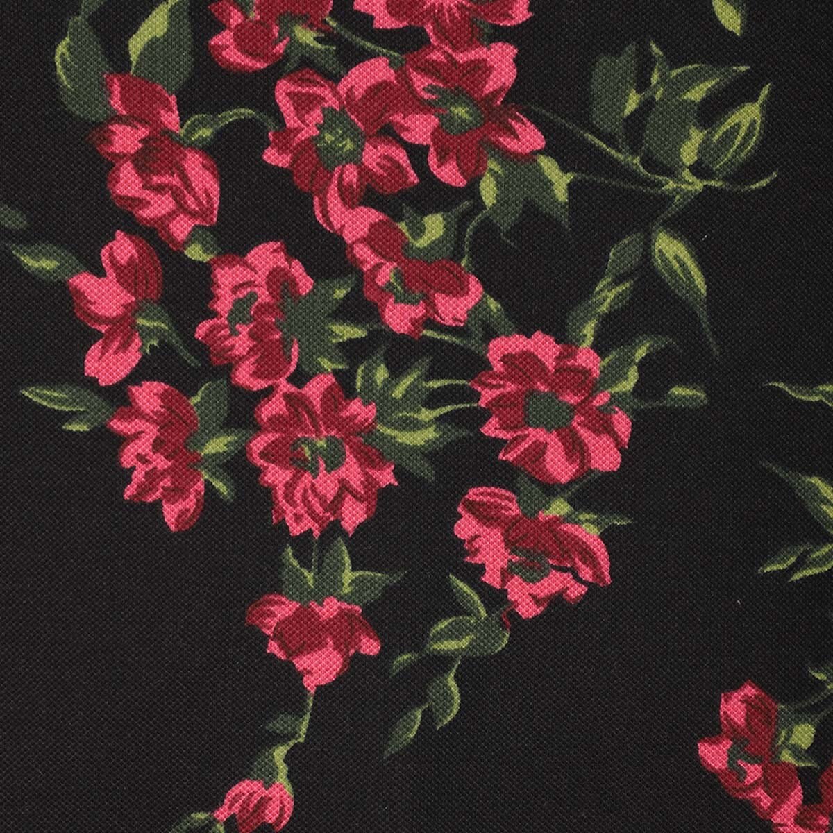 Playera Polo Manga Corta con Estampado de Flores para Caballero Jeanious