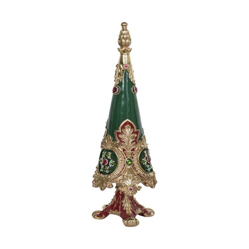 Pino con Pedrería de Resina Multicolor 90 Cm