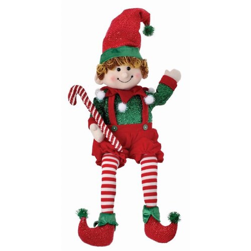 Duende de Tela con Caramelo Sentado 82 Cm