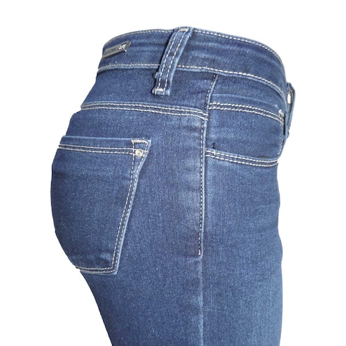 Capri Pretina Delgada para Mujer Jeans Berona