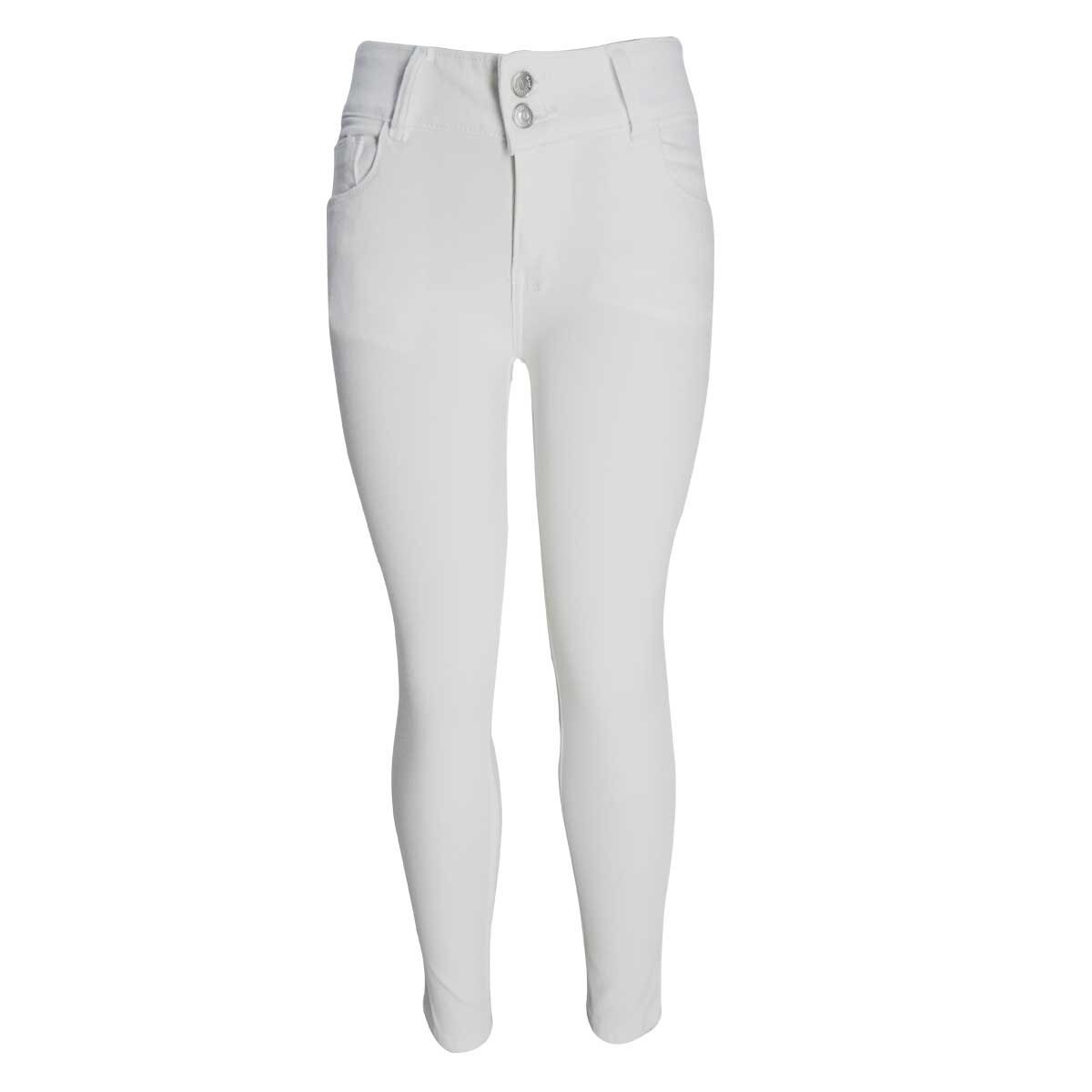 Jeans Skinny Blanco Pump Up para Dama Jeans Berona