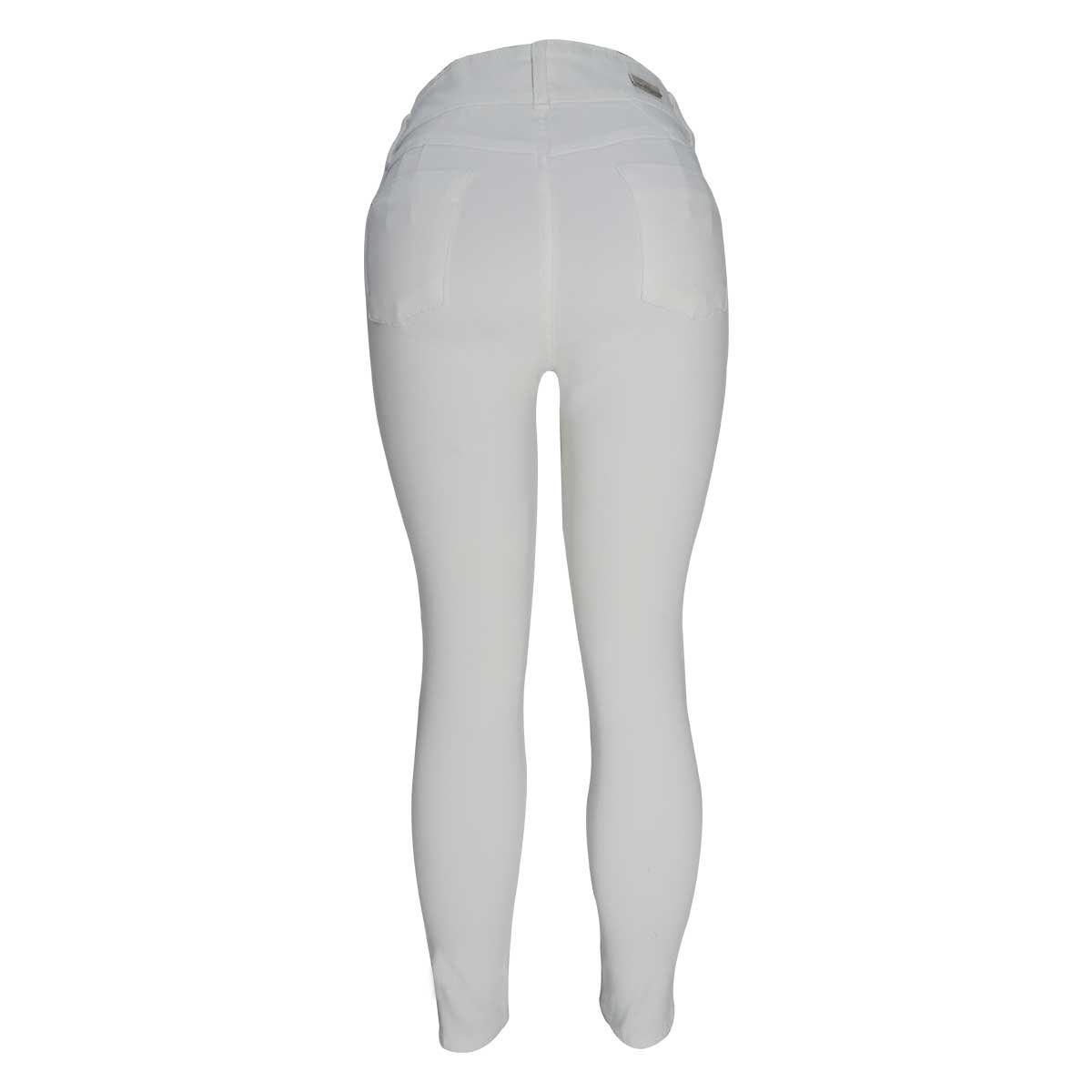 Jeans Skinny Blanco Pump Up para Dama Jeans Berona
