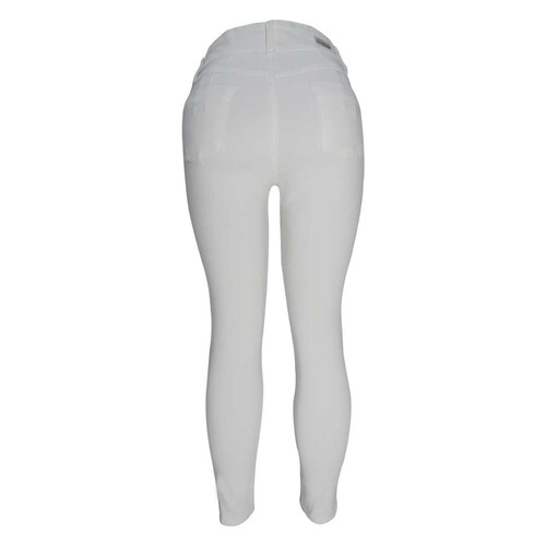Jeans Skinny Blanco Pump Up para Mujer Jeans Berona