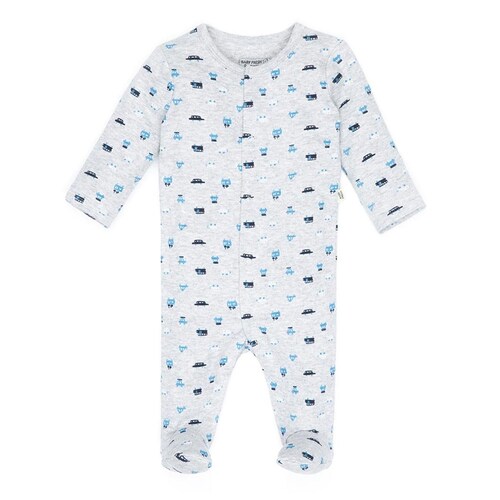 Set de Bodys Blanco Combinado para Bebé Baby Fresh