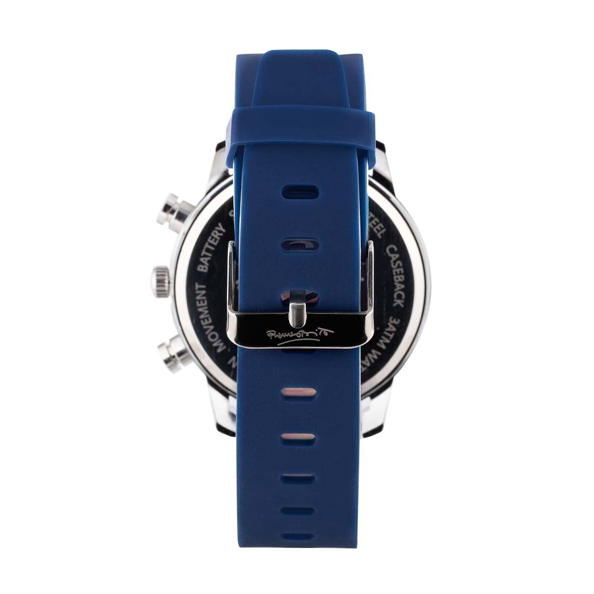 Set de Reloj Azul Marino con Correa Romero Britto para Caballero