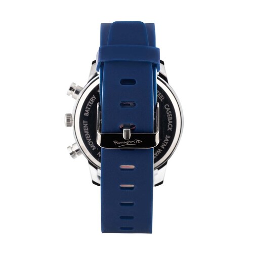 Set de Reloj Azul Marino con Correa Romero Britto para Hombre