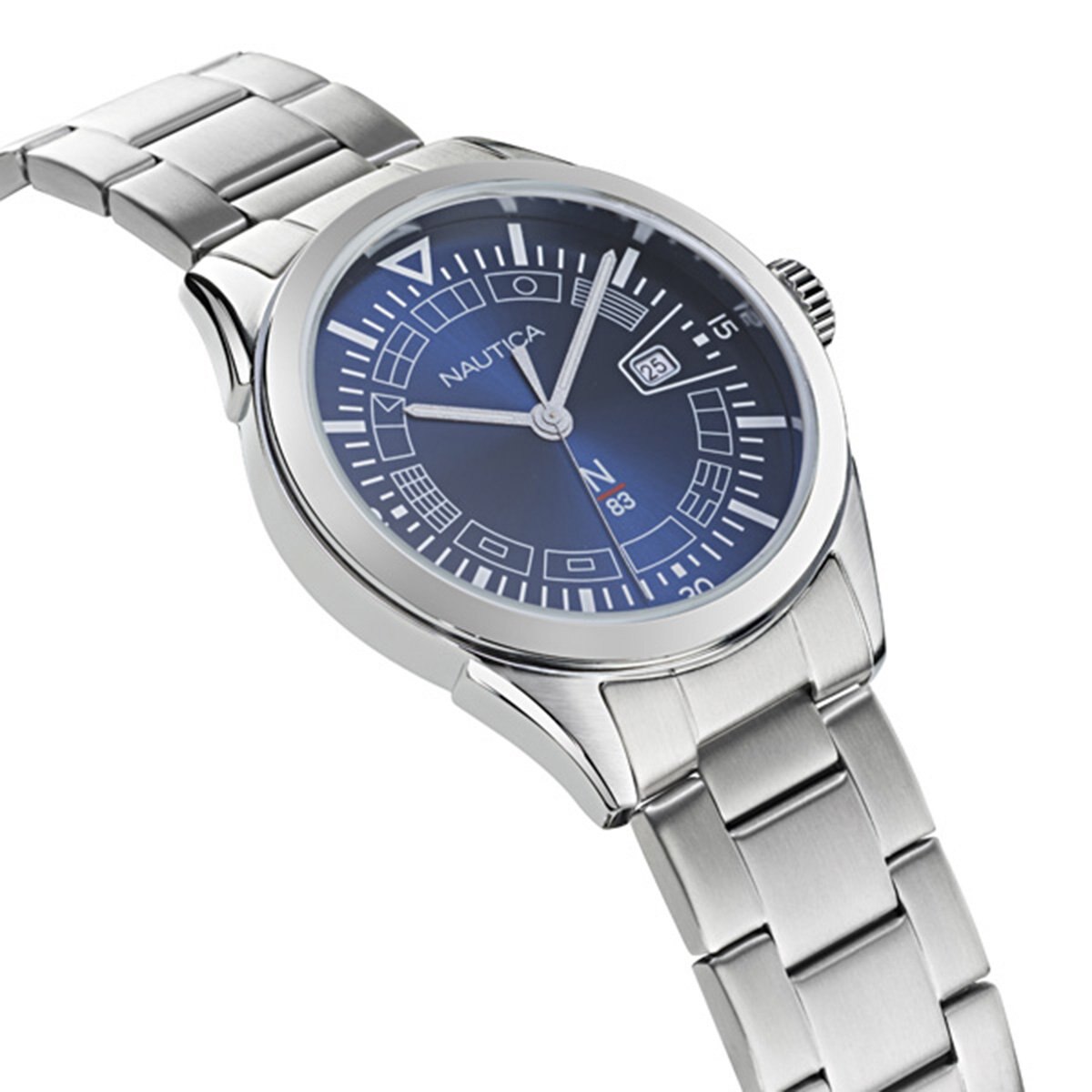 Reloj Plata para Caballero Nautica N83