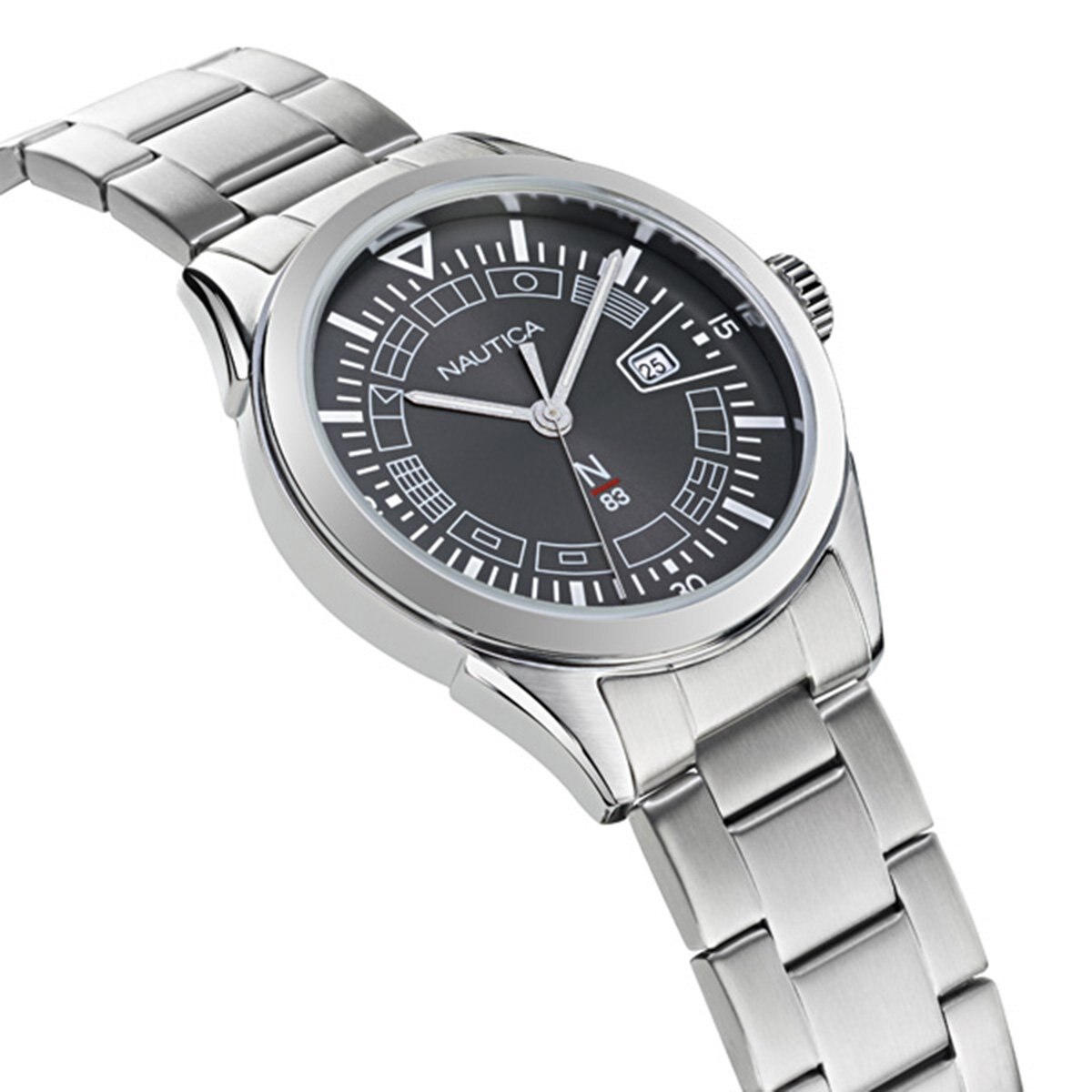 Reloj Plata para Caballero Nautica N83