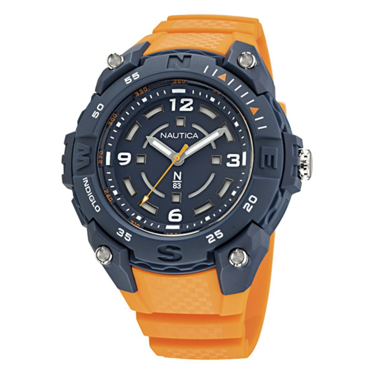 Reloj Naranja para Caballero Nautica N83