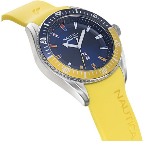 Reloj Amarillo para Caballero Nautica N83