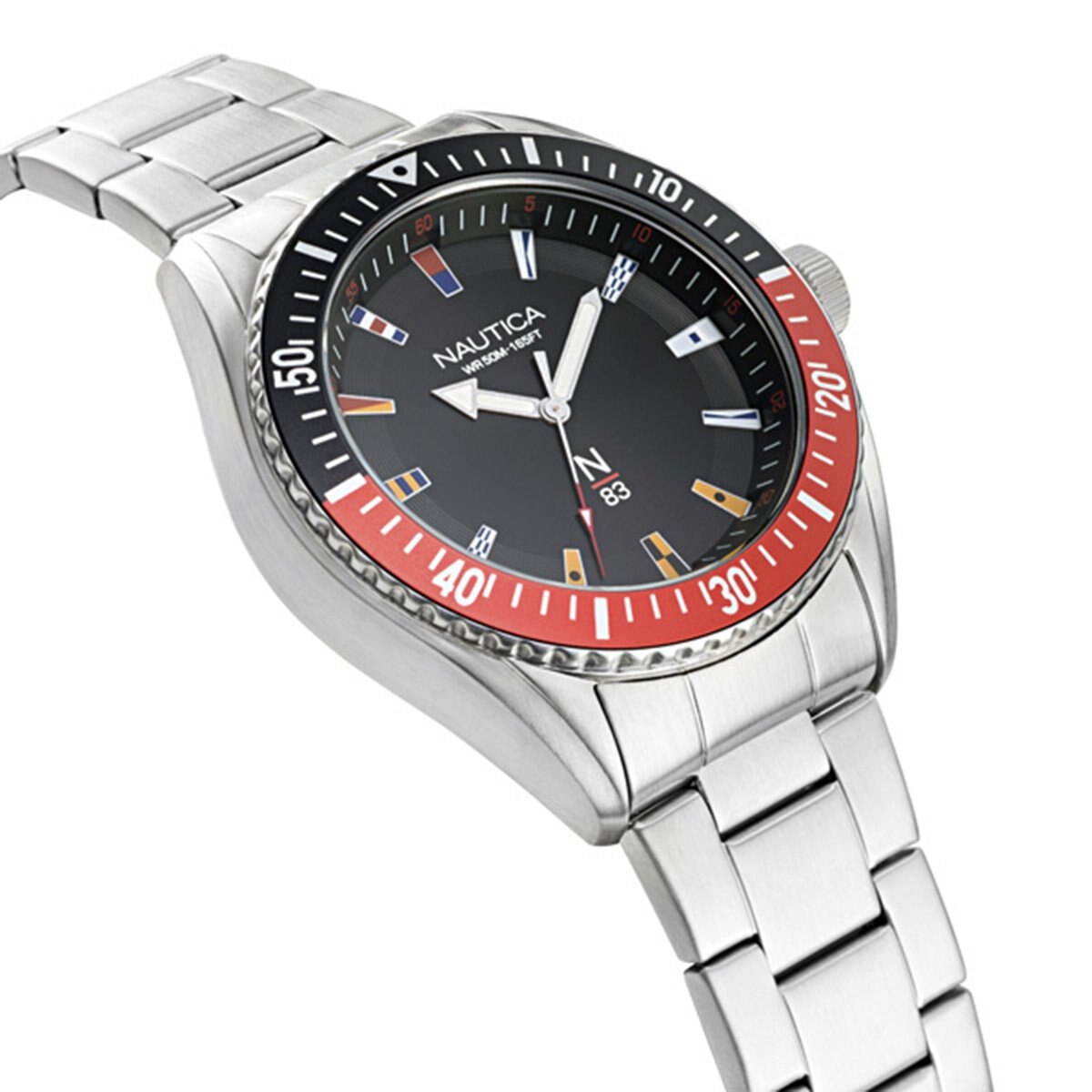 Reloj Plata para Caballero Nautica N83