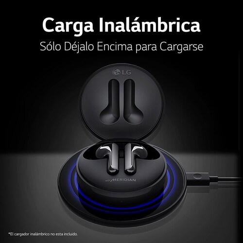 LG Tone Free Fn6 - Audífonos Inalámbricos Bluetooth con Uvnano Mata el  99.9% de Bacterias - Negros