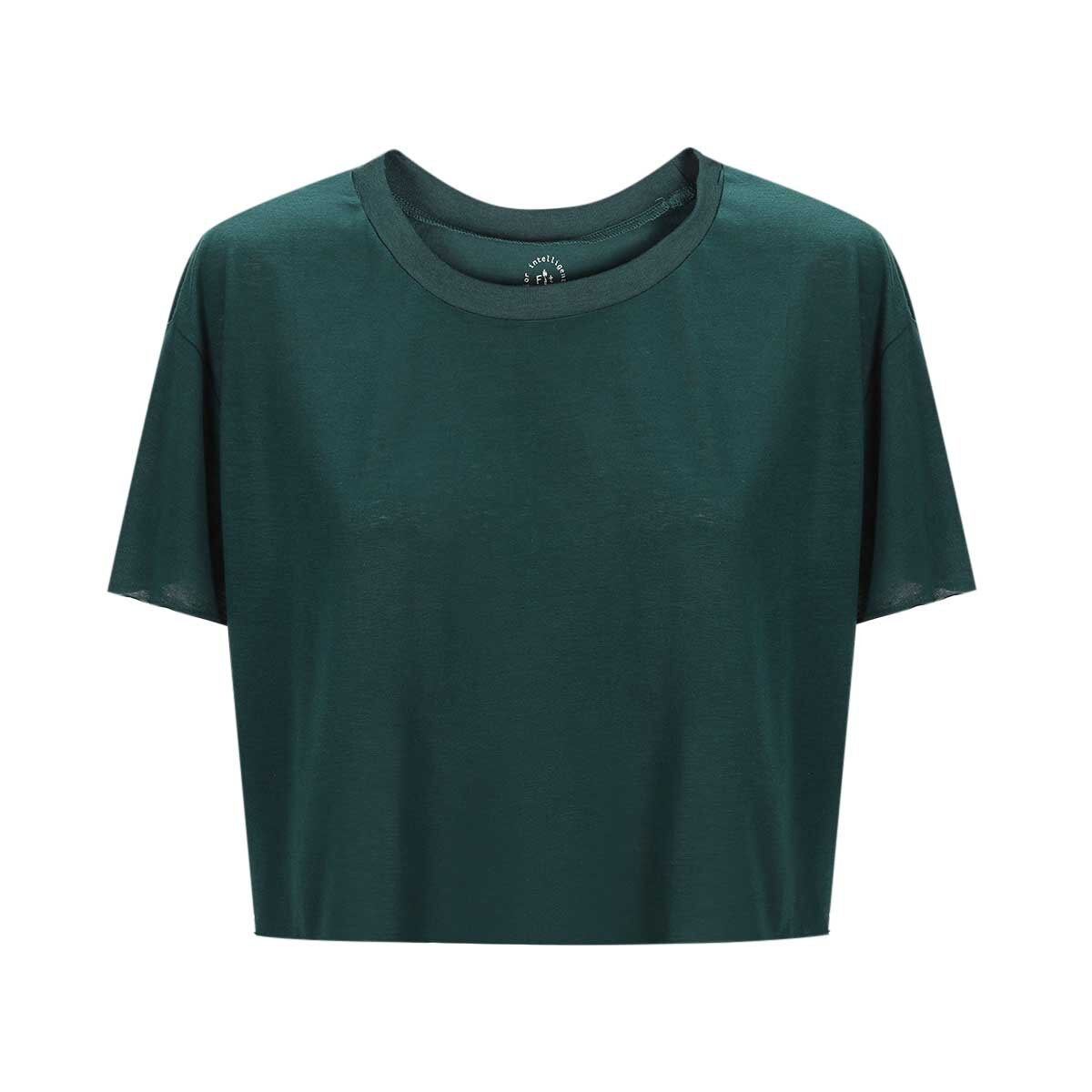 Playera Crop For Intelligent Trainers para Dama