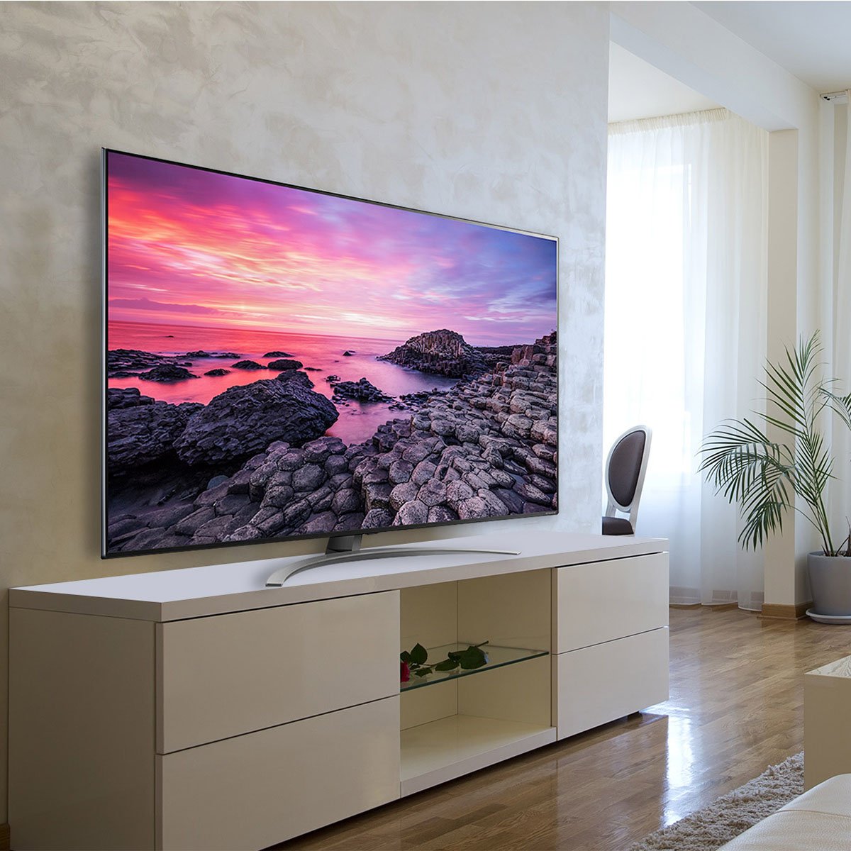 Pantalla 55" Nanocell Tv Ai Thinq 4K 55Nano91Una Lg