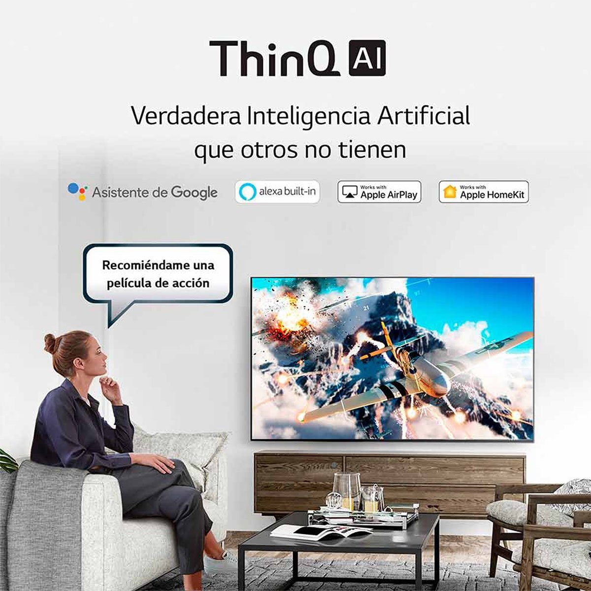 Pantalla 75" Nanocell Tv Ai Thinq 8K 75Nano95Una Lg
