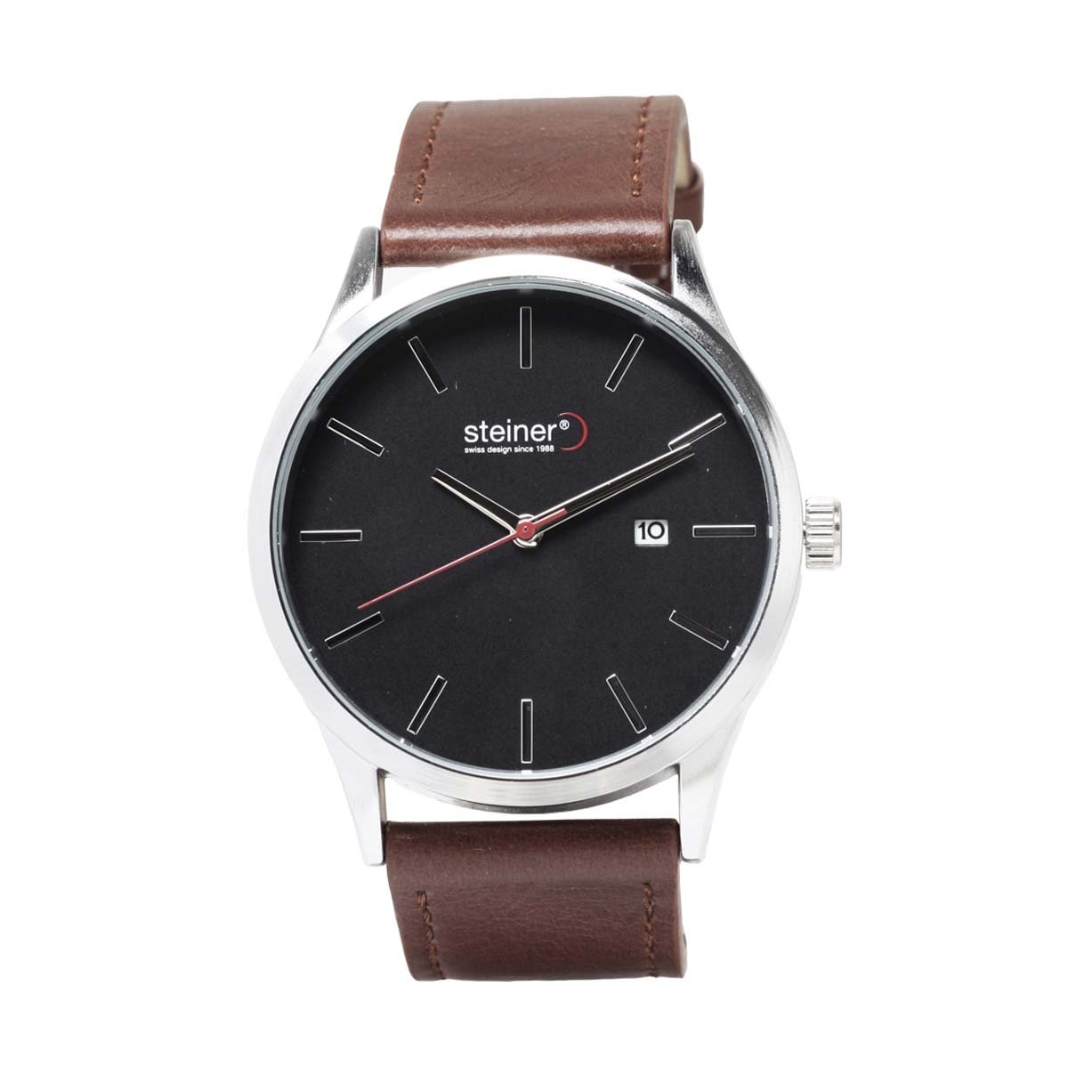 Reloj Negro-Café para Caballero Steiner