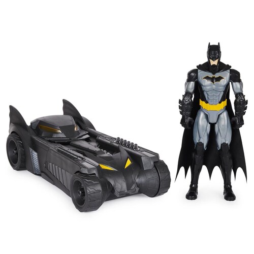 Batman Batimóvil con Figura de 12"