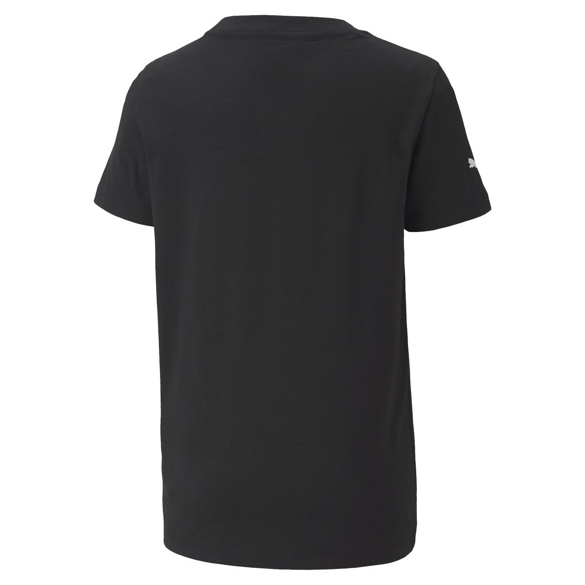 Playera Negra con Logo para Niño Puma Bmw Mms