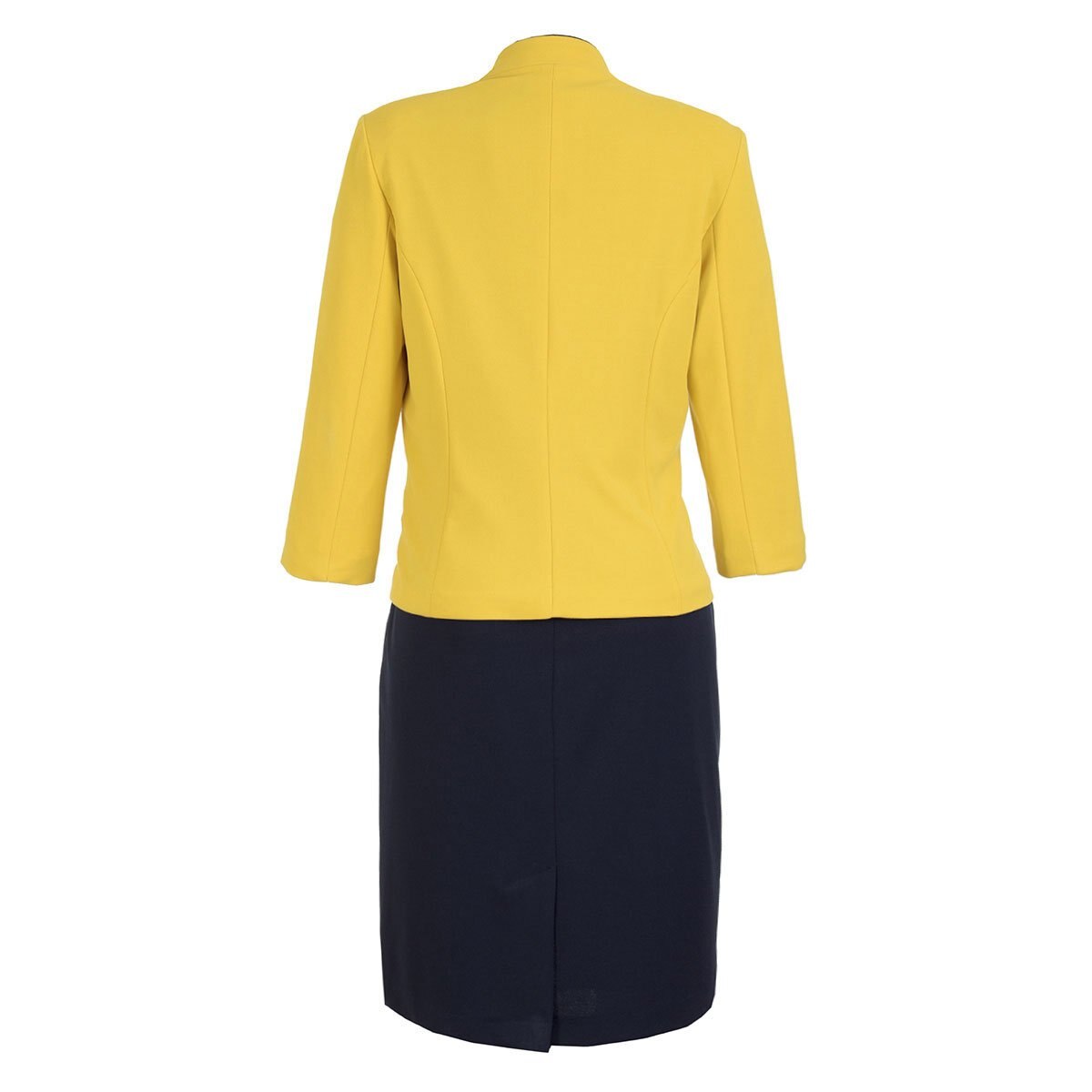 Conjunto Amarillo Combinado Manga Corta Joces