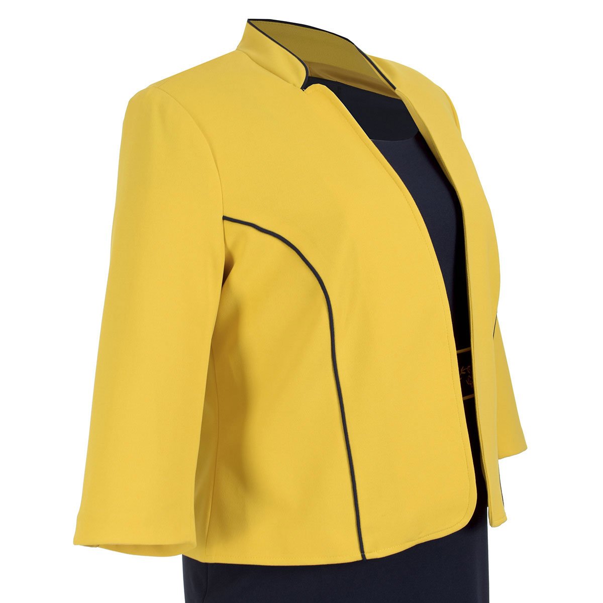 Conjunto Amarillo Combinado Manga Corta Joces