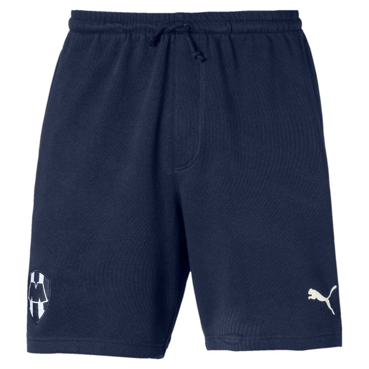 Short Azul Marino Soccer Monterrey Puma para Caballero