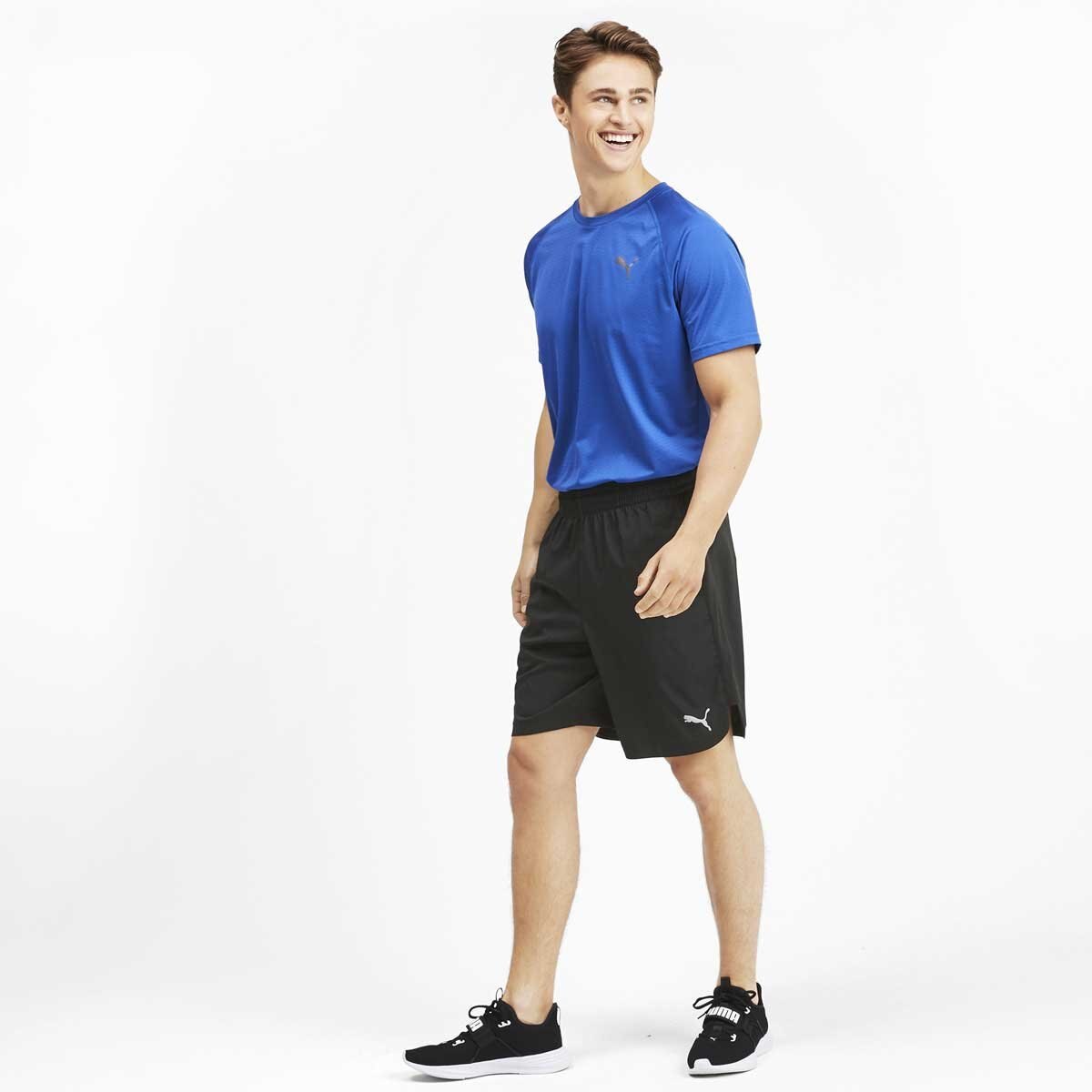 Short Negro Training Puma para Caballero