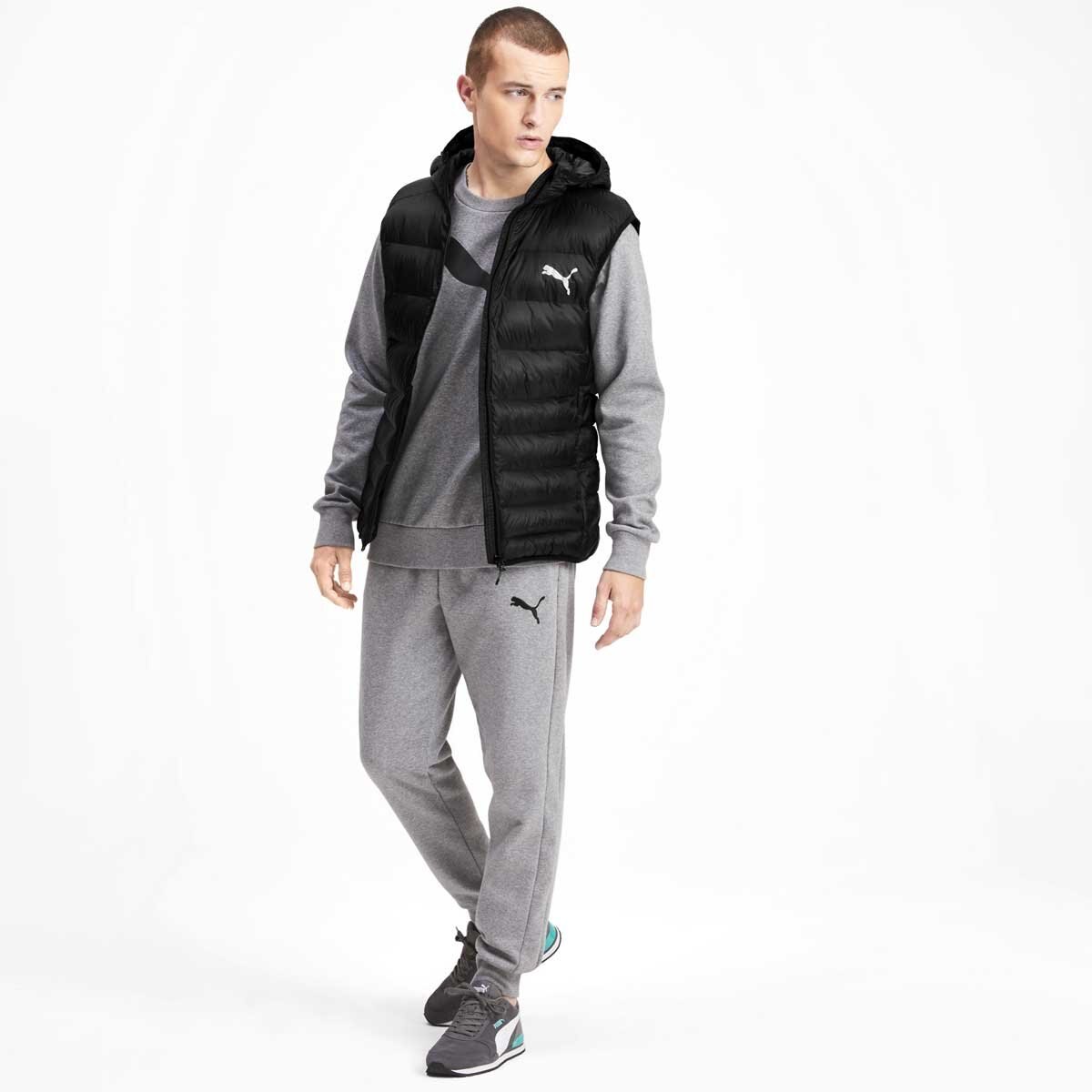 Chaleco Negro Casual Puma para Caballero