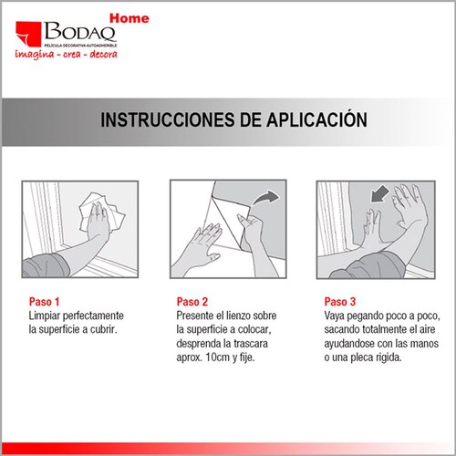Vinil Decorativo Auto Aadherible Blanco Mate Bodaq Home