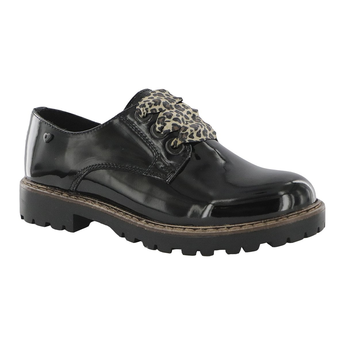 Choclo de Suela Industrial Negro para Niña Bambino