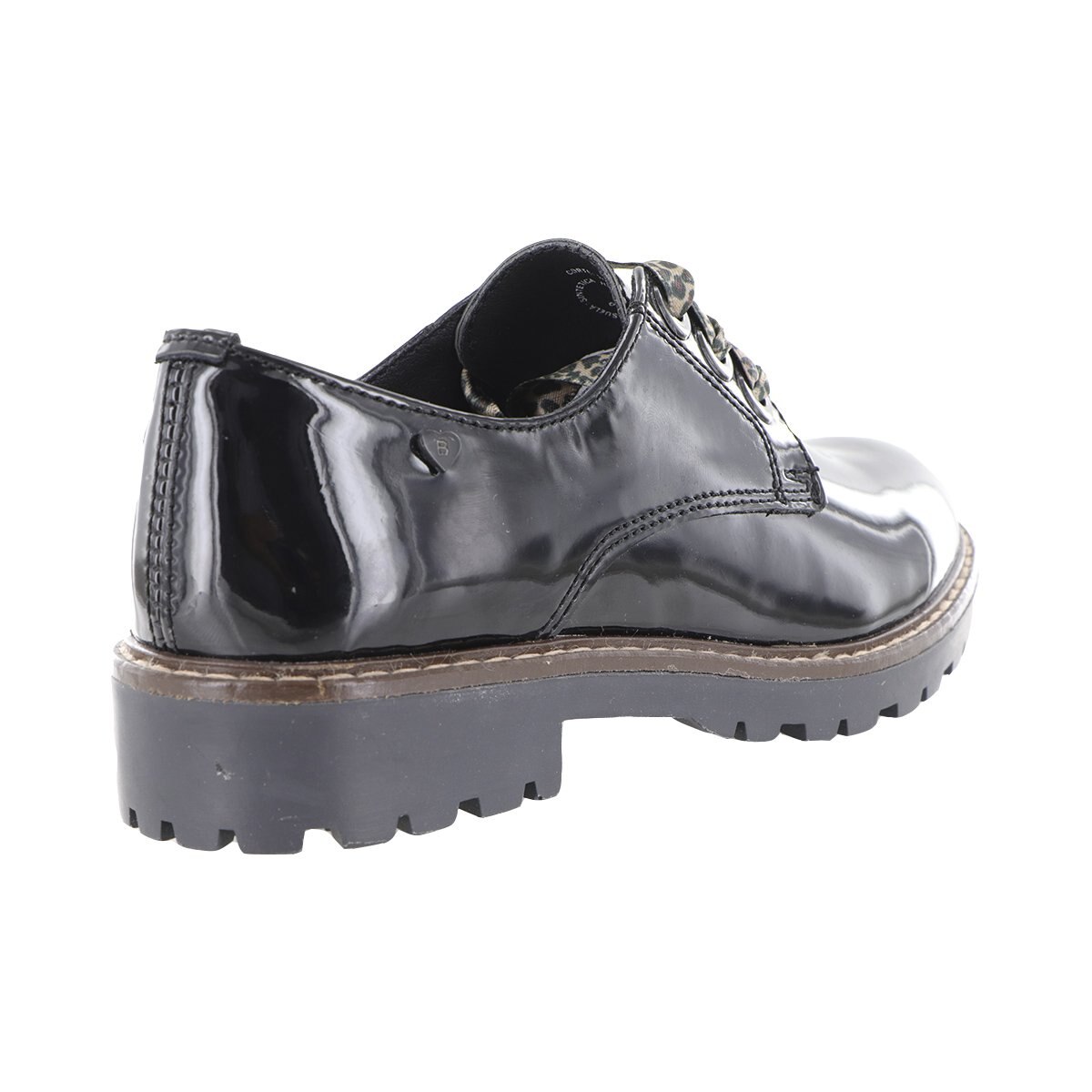 Choclo de Suela Industrial Negro para Niña Bambino