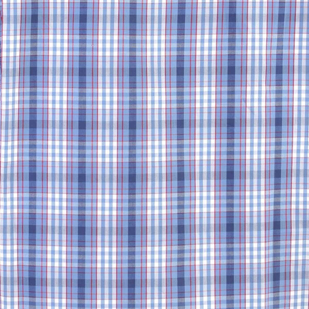 Camisa Azul Combinado Manga Larga Carlo Corinto Sport para Caballero