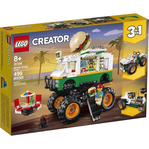 Camioneta Monstruo de Hamburguesa Lego Lego Creator