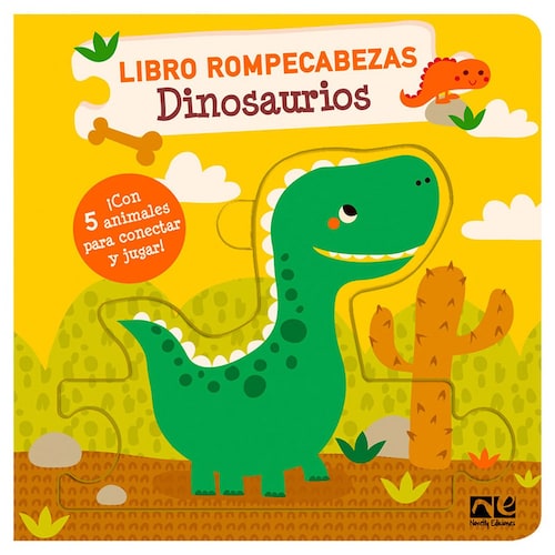 Libro Rompecabezas Dinosaurios Novelty